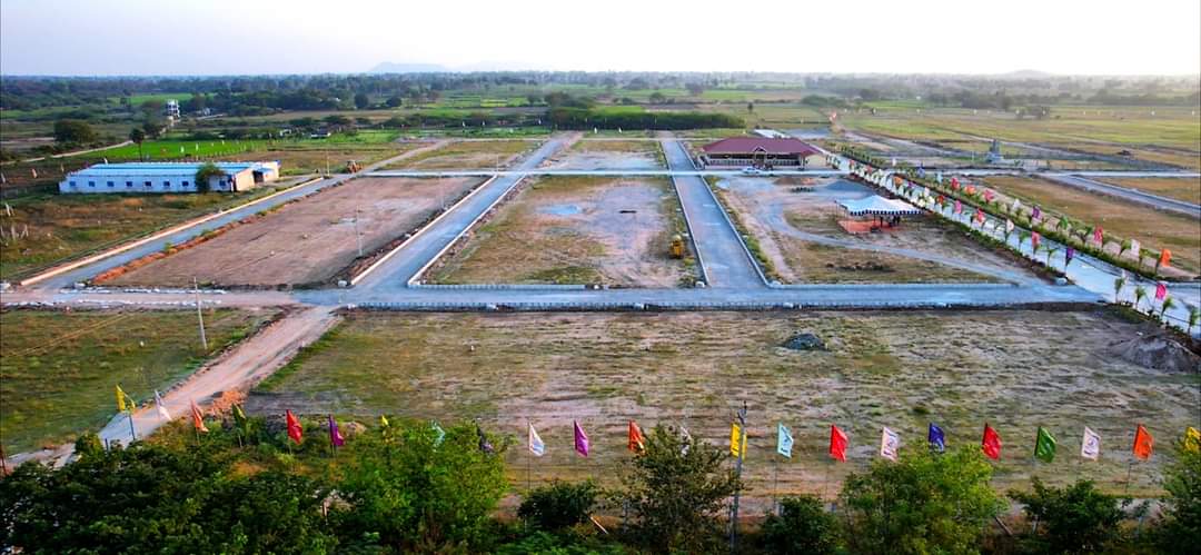 "RERA approved open plot in Vijayawada Highway corridor by Bhoomisetu"